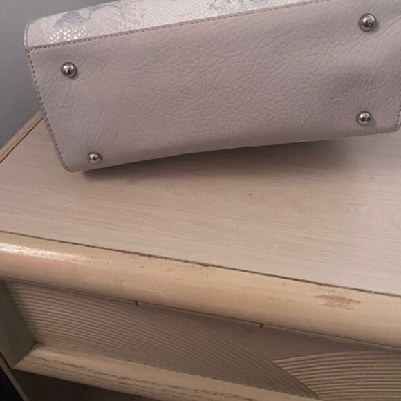 ENZO Angiolini Eb Namias Snakeskin print satchel - Picture 6 of 9